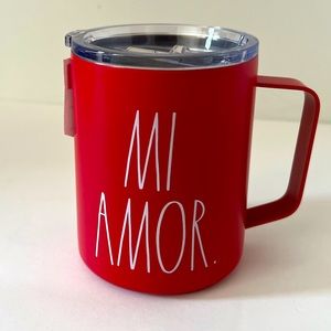 RAE DUNN BPA free- Stainless still - Double vacuum - MI AMOR mug 12 oz NEW! ❤️